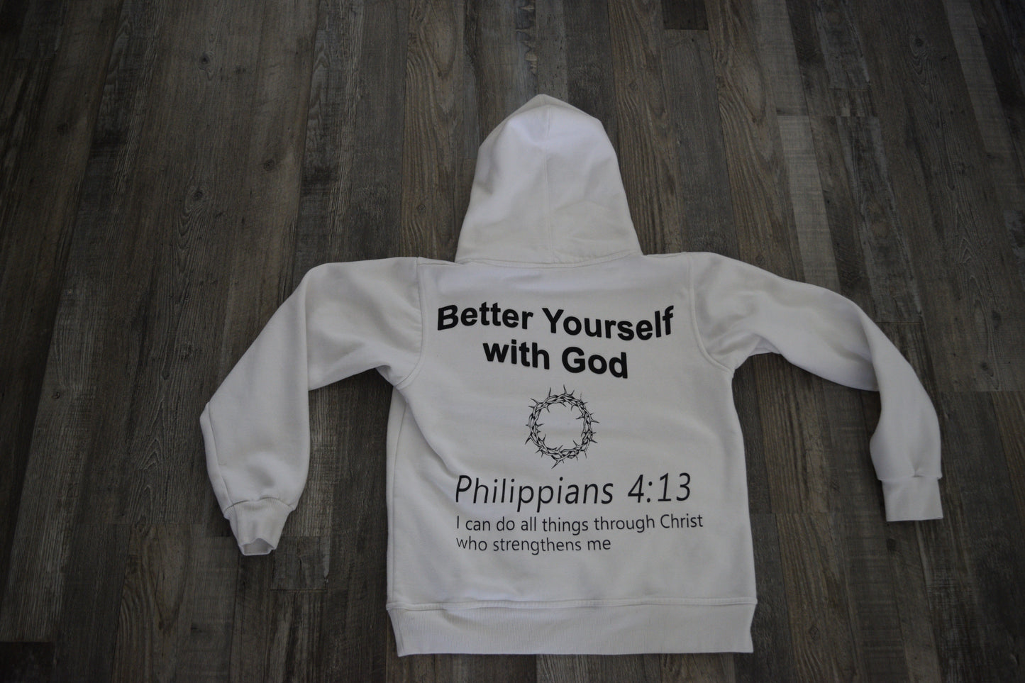 Better Yourself With God Hoodie